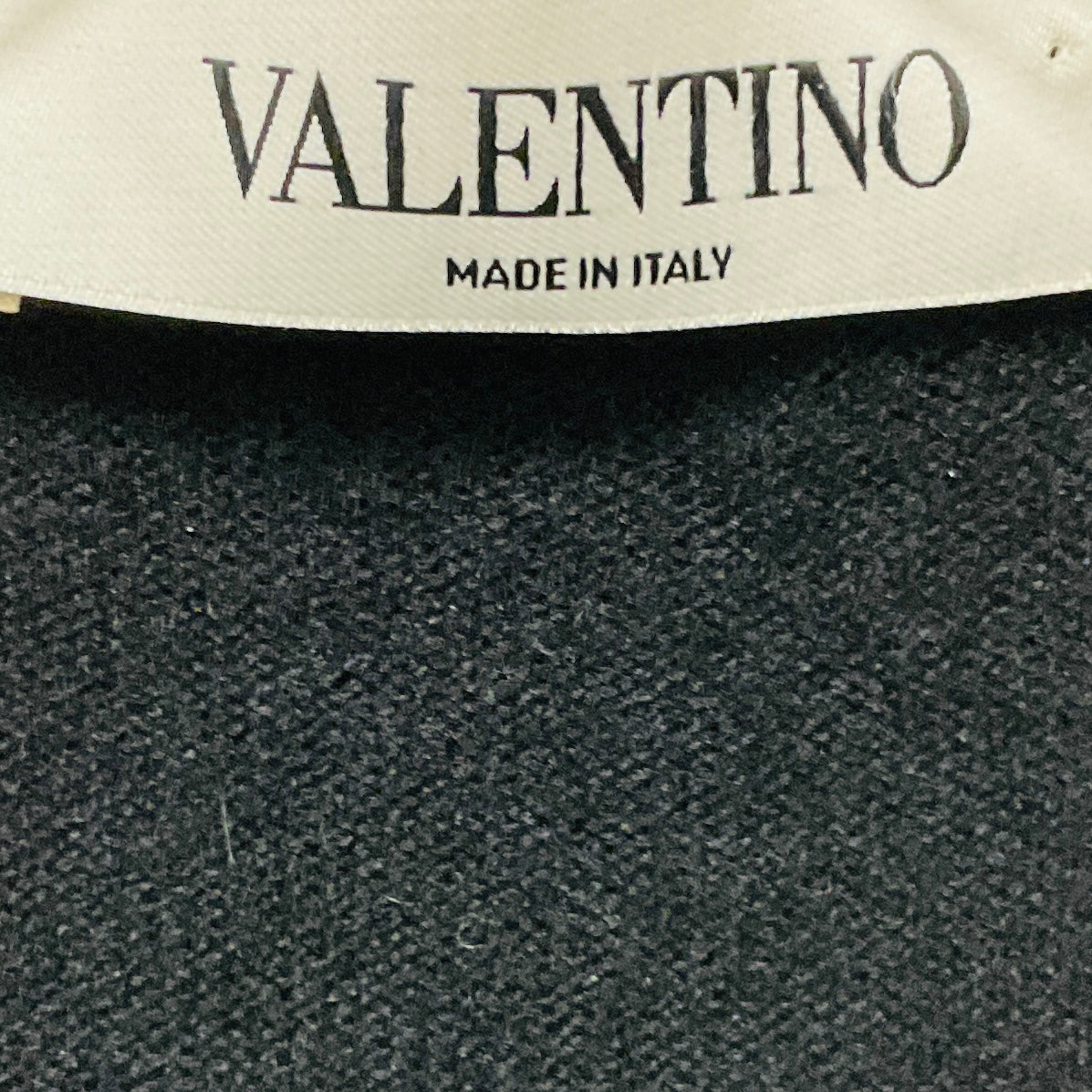 Valentino Black / Blush Pink Floral Mesh Tulle Lace Trimmed Short Sleeved Wool Knit Dress