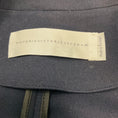 Load image into Gallery viewer, Victoria Beckham Navy Viscose Stretch Full Zip Jacket with Belt
