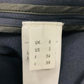 Load image into Gallery viewer, Victoria Beckham Navy Viscose Stretch Full Zip Jacket with Belt
