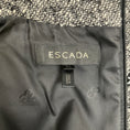 Load image into Gallery viewer, Escada Black / White Tweed Dress with Leather Trim
