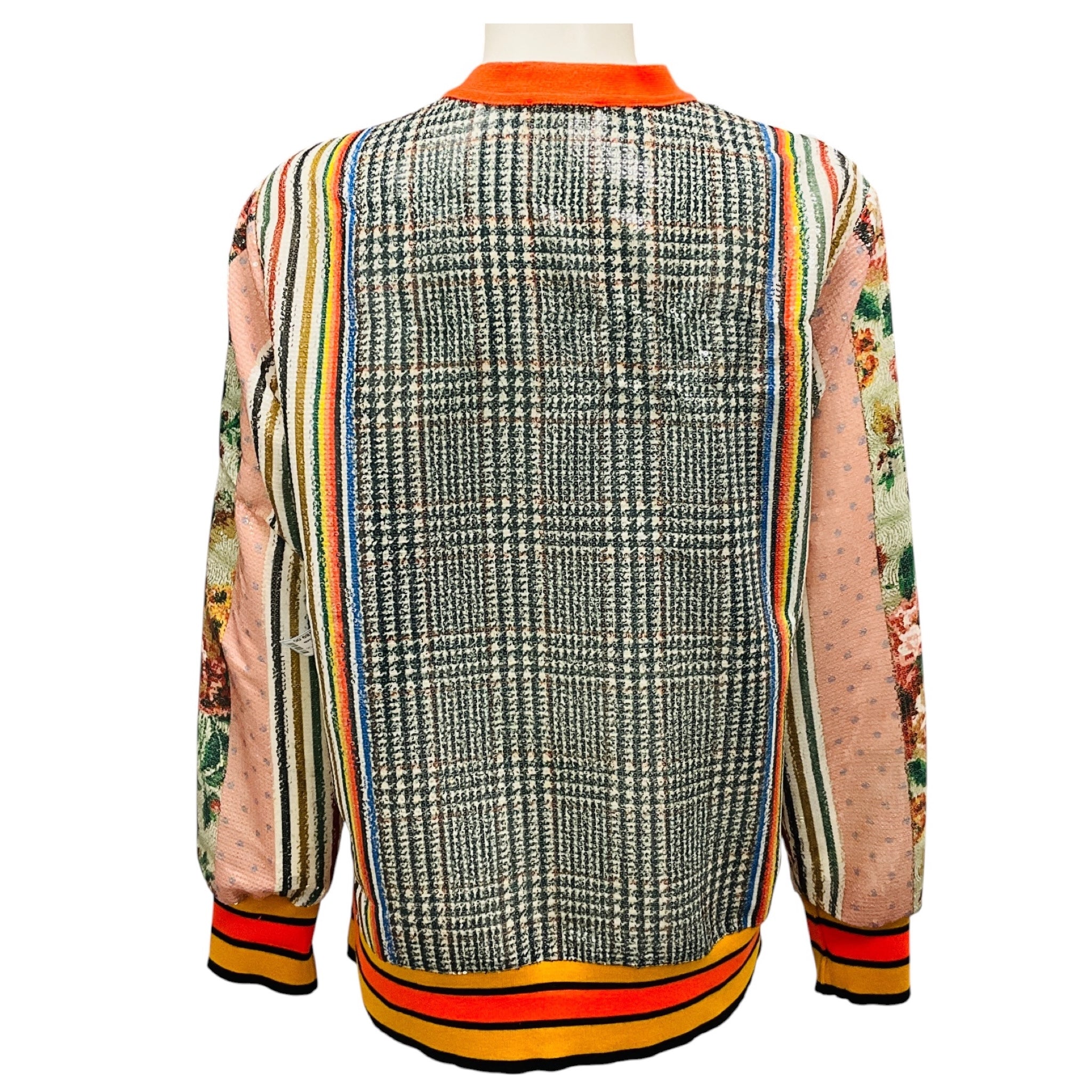 Pierre-Louis Mascia Multi Sequined Cardigan Sweater