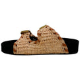 Load image into Gallery viewer, Isabel Marant Natural Raffia / Cognac Trim Lennyo Sandals
