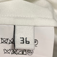 Load image into Gallery viewer, Balenciaga White Long Sleeved Cotton Blouse with Rings
