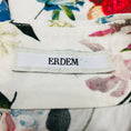 Load image into Gallery viewer, Erdem White Multi Floral Short Sleeved Blouse
