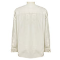 Load image into Gallery viewer, Balenciaga White Long Sleeved Cotton Blouse with Rings
