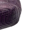 Load image into Gallery viewer, Nancy Gonzalez Purple Genuine Crocodile Double Top Handle Shoulder Bag
