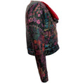 Load image into Gallery viewer, Natori Bohemia Garden Jacquard Jacket with Faux Fur
