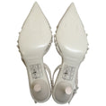 Load image into Gallery viewer, Jonathan Simkhai Ivory Leather Open Weave Slingback Pumps
