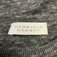 Load image into Gallery viewer, Gabriela Hearst Charcoal Grey Chryse Short Sleeved Crewneck Sweater

