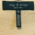 Load image into Gallery viewer, Rag & Bone Tan One Button Wool Jacket
