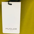 Load image into Gallery viewer, Mugler Khaki Green Asymmetric Sleeveless Crepe Top
