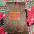 Load image into Gallery viewer, Etro Green / Pink Wool and Cotton Tweed Polo Dress

