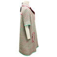 Load image into Gallery viewer, Etro Green / Pink Wool and Cotton Tweed Polo Dress

