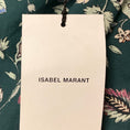 Load image into Gallery viewer, Isabel Marant Dark Green Multi Celwood Cotton Top
