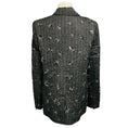 Load image into Gallery viewer, Simkhai Charcoal Grey Stripe Murphy Embellished Blazer
