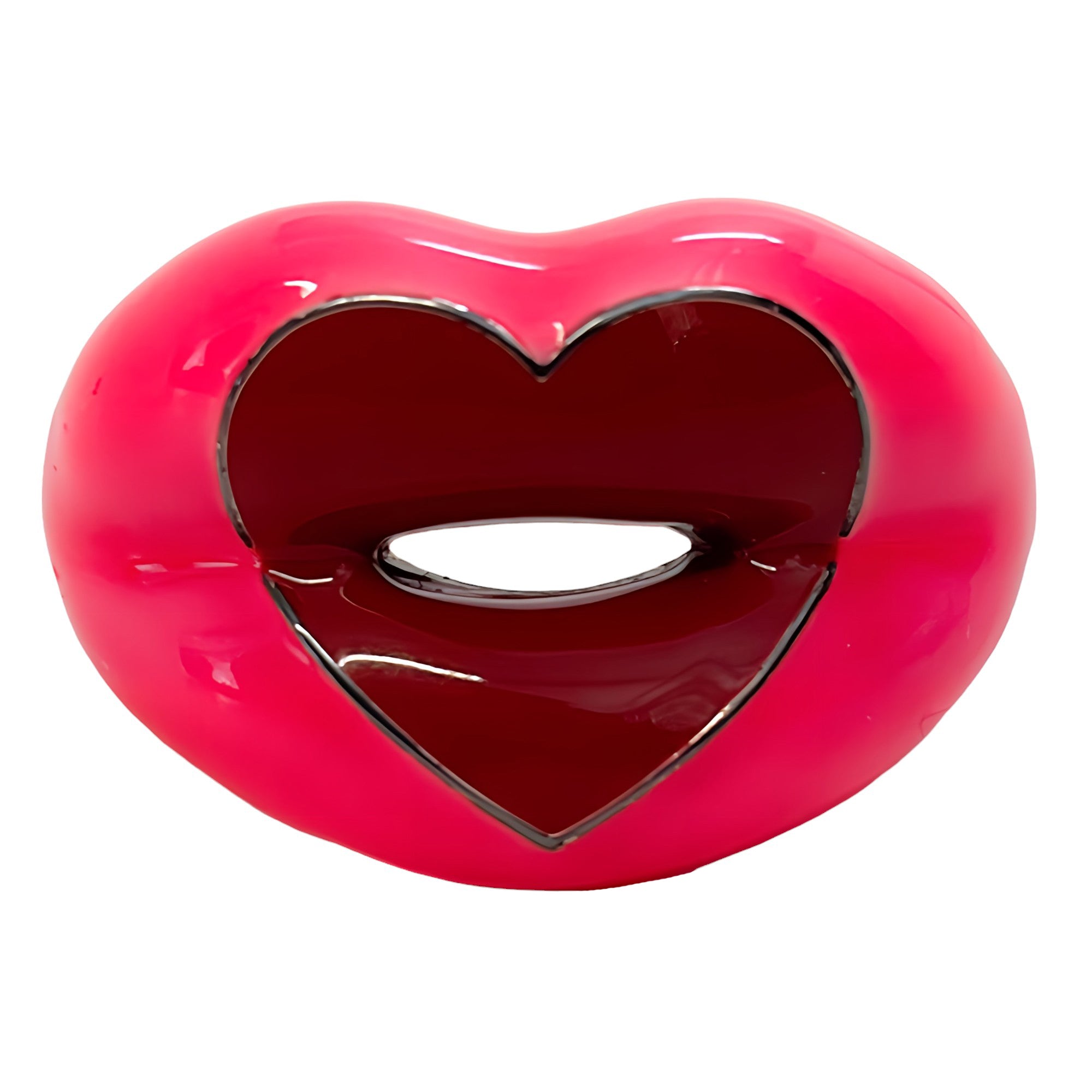 Hotlips by Solange Neon Love Heart Ring