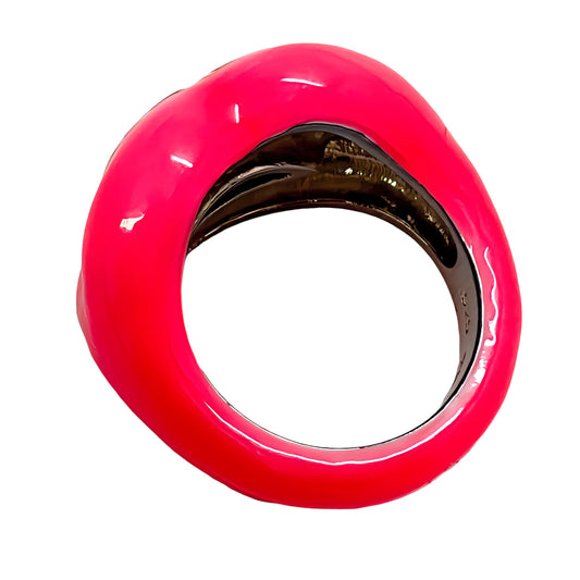 Hotlips by Solange Neon Love Heart Ring