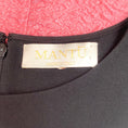 Load image into Gallery viewer, Mantu Black / Pink Brocade Skater Dress
