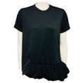Load image into Gallery viewer, Comme des Garcons Black Ruffle Bottom T-Shirt
