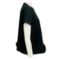 Load image into Gallery viewer, Comme des Garcons Black Ruffle Bottom T-Shirt
