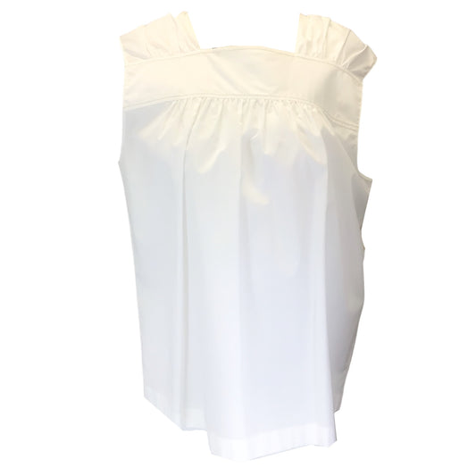 Marni White Sleeveless Cotton Top