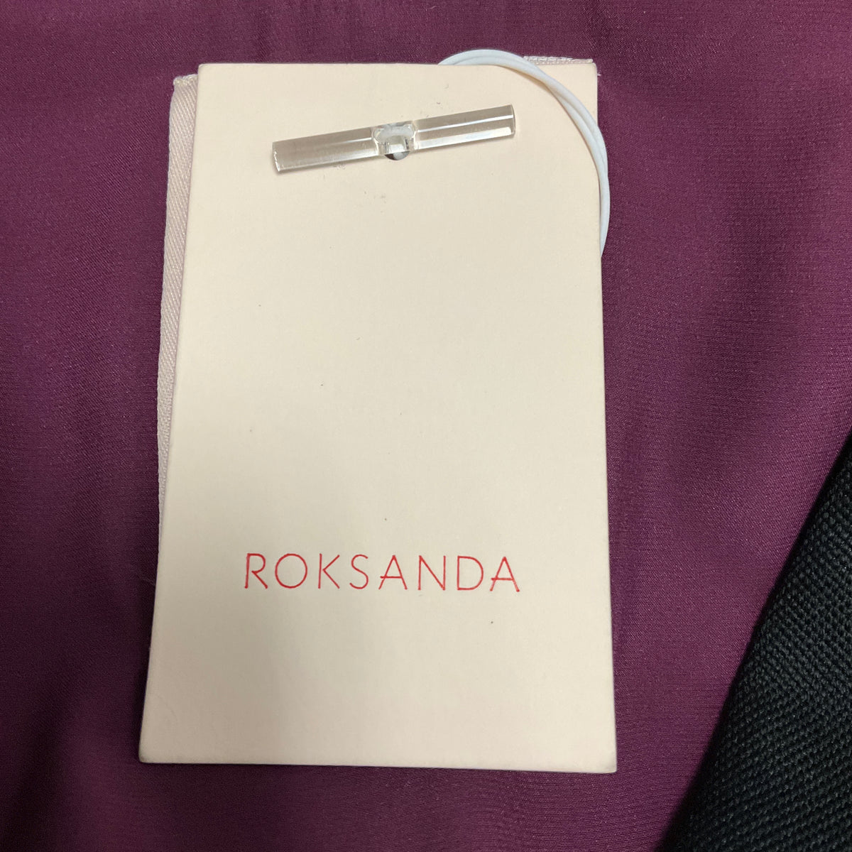 Roksanda Black Short Sleeved Wool and Mohair Coat