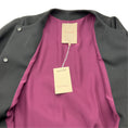 Load image into Gallery viewer, Roksanda Black Short Sleeved Wool and Mohair Coat
