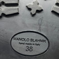 Load image into Gallery viewer, Manolo Blahnik Shiny Leather Loafers / Flats
