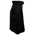 Load image into Gallery viewer, Hermes Black 2022 Inverted Pleated Wool Belted Skirt
