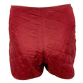 Load image into Gallery viewer, Christian Dior Burgundy Quilted Matelasse Silk Shorts with Bee Embroidery
