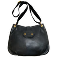 Load image into Gallery viewer, Hermes Vintage 1986 Black Leather Rodeo Shoulder Bag

