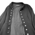 Load image into Gallery viewer, Dolce & Gabbana Black Collared Button Front Crepe Coat with Polka Dot Lining
