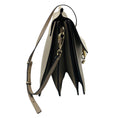 Load image into Gallery viewer, Chloe Motty Gray Faye Medium Flap Calfskin Leather and Suede Shoulder Bag
