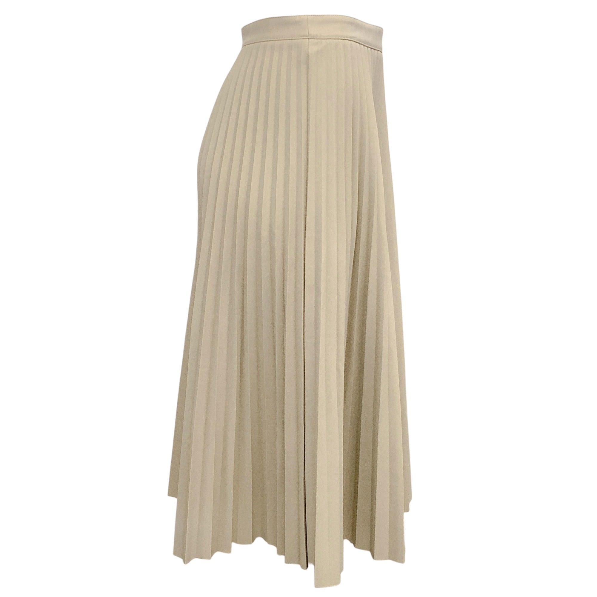 Proenza Schouler Faux Leather Pleated Skirt