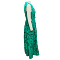 Load image into Gallery viewer, Self-Portrait Green 3D Cotton Lace Midi Dress
