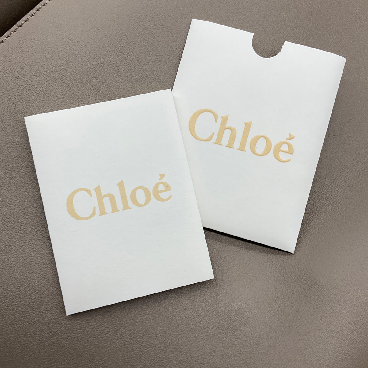 Chloe Motty Gray Faye Medium Flap Calfskin Leather and Suede Shoulder Bag