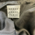 Load image into Gallery viewer, Herve Leger Black Puff Sleeve Alpaca Jacket
