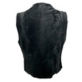 Load image into Gallery viewer, Saks Fifth Avenue Black Embroidered Broad Tail Fur Vest
