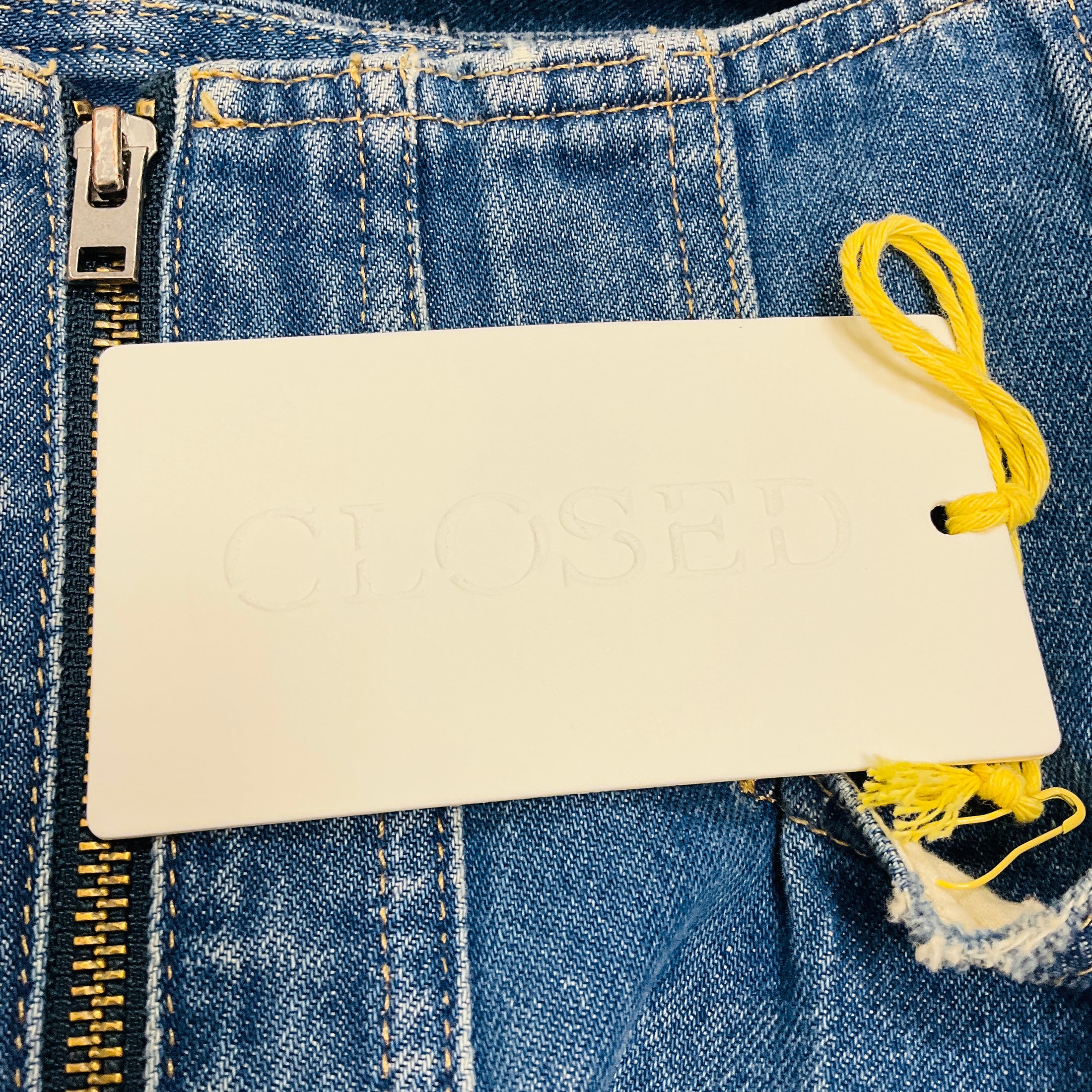 Closed Medium Blue Denim Pencil Skirt