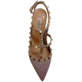 Load image into Gallery viewer, Valentino Pink Beaded Rockstud Pumps
