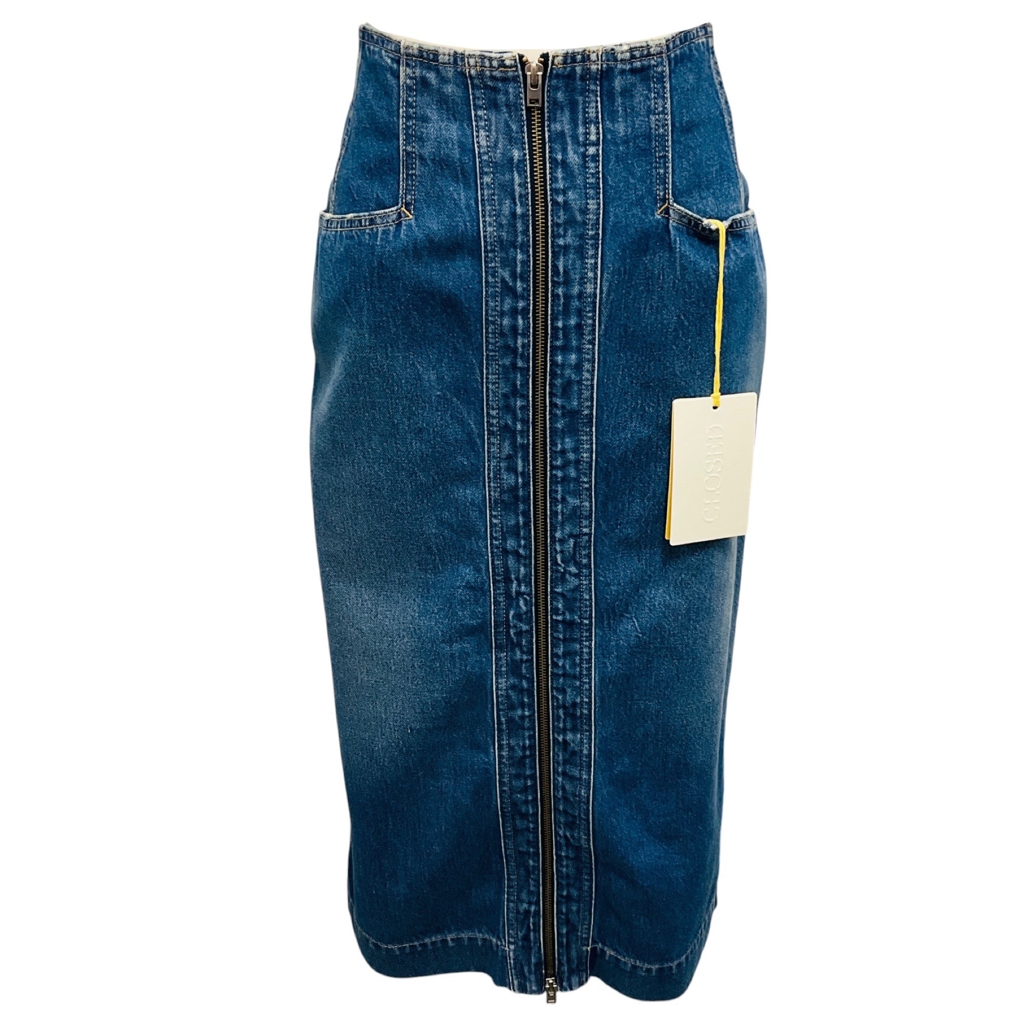 Closed Medium Blue Denim Pencil Skirt