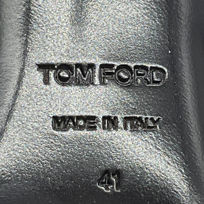 Tom Ford Purple Knot Detail Satin Caged Sandals