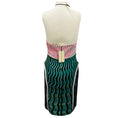Load image into Gallery viewer, Mary Katrantzou Pink / Green Multi Printed Halter Mini Dress
