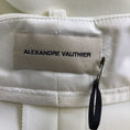 Load image into Gallery viewer, Alexandre Vauthier White Crepe Smoking Pants
