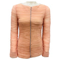 Load image into Gallery viewer, Khaite Pink Vienna Crystal Embellished Pleated Tulle Top
