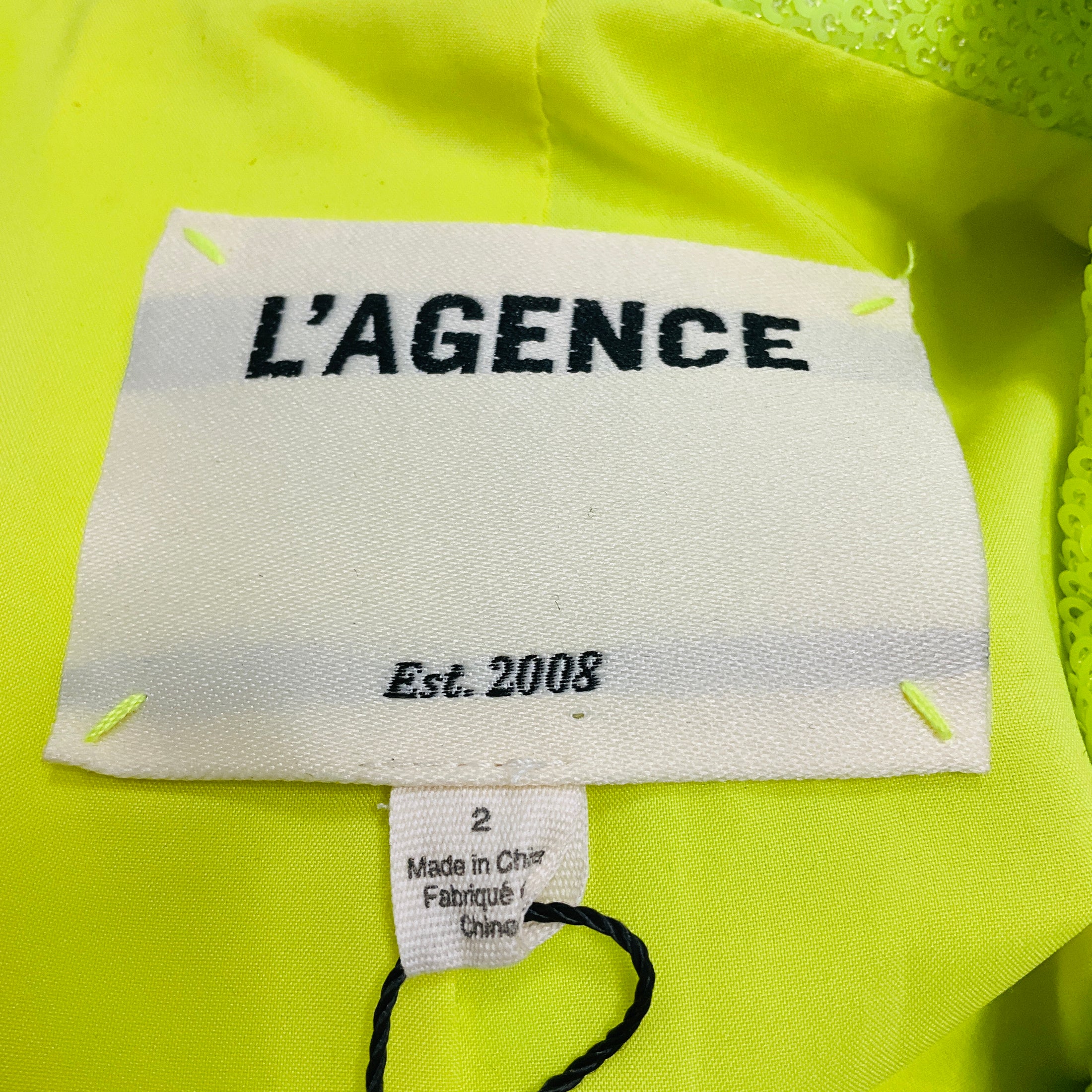 L'Agence Chartreuse Clementine Blazer