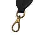 Load image into Gallery viewer, Ralph Lauren Collection Black Multi Stone Embellished Leather Bag Strap
