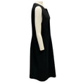 Load image into Gallery viewer, Lafayette 148 New York Black Finesse Crepe Sheath Dress
