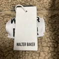 Load image into Gallery viewer, Walter Baker Black Sand / Beige Richie Leather Jacket with Faux Shearling Fur Lining
