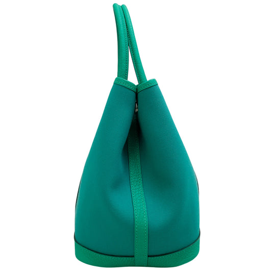 Hermes 2024 Green Garden Party 30 Satchel